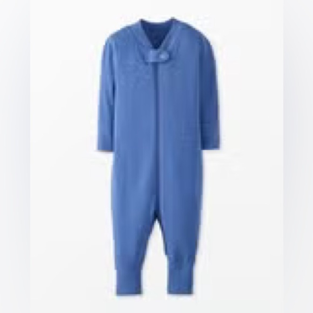 NWOT Hanna Andersson Baby Ribbed 2-Way Zip Sleeper